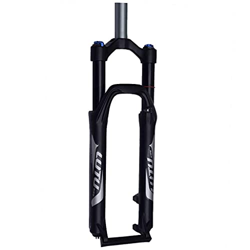 MJCDNB Horquilla de Bicicleta de montaña 26/27,5/29 Pulgadas Horquilla de Bicicleta MTB Horquilla de suspensión neumática Freno de Disco QR 105mm Viaje Recto 1-1/8"HL/RL