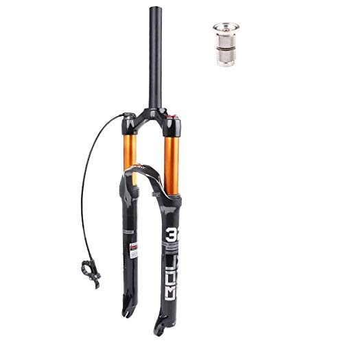 MJCDNB Horquilla de suspensión neumática para Bicicleta MTB 26 27,5 29 Pulgadas, para MTB, Bicicletas Todo Terreno XC, Amortiguador de Ciclismo de Descenso