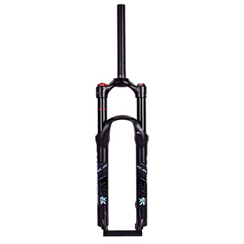 MJCDNB Horquillas de suspensión neumática MTB 26/27,5/29 Pulgadas, Rueda 1-1/8, Freno de Disco, Horquilla Delantera, Bicicleta de montaña, Recorrido de 120 mm