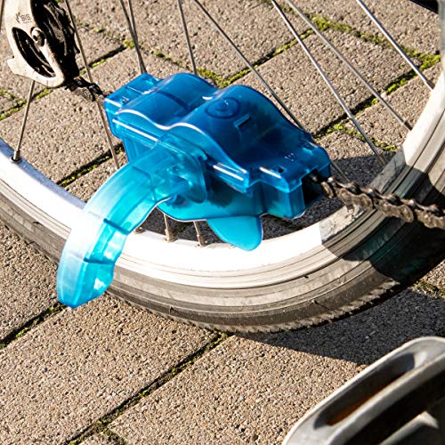 MMOBIEL Aparato de limpieza (limpiador) para Cadena de Bicicletas / Mountain Bikes con Cepillos Rotatorios.