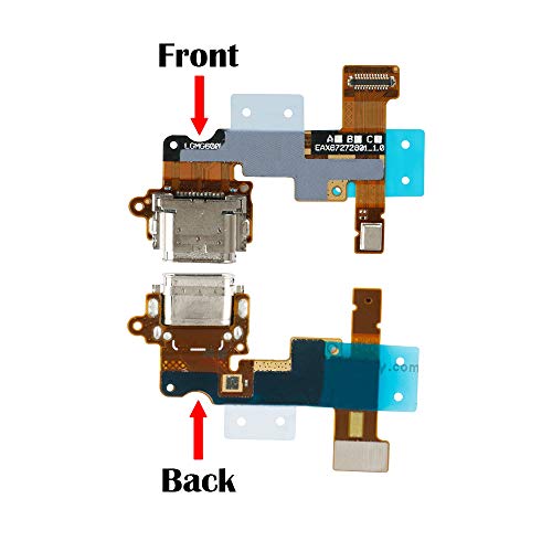 MMOBIEL Conector de Carga Dock de Reemplazo Compatible con LG G6 H870 H871 H872 H870 K/S/V de Incl.Herramientas