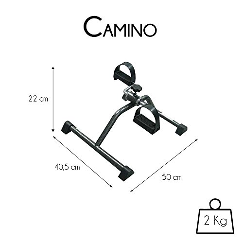 Mobiclinic, Pedalier, Camino, Ejercitador de brazos y piernas, Marca Española, Ejercicio en casa, Pedales estáticos, Pedaleador para ancianos, Minibicicleta estática