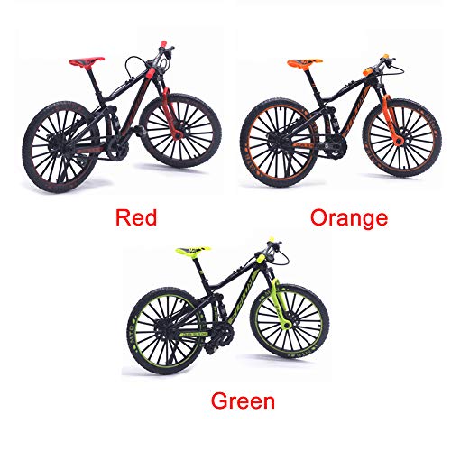 Modelo de bicicleta - Escala 1:10, oficina curvada, escritorio, carreras, juguetes, mini bicicleta fundida a presión, juguete de metal en miniatura, aleación simulada, modelo de bicicleta de carretera