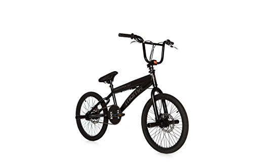 Moma Bikes Bicicleta Competicion "BMX FREESTYLE 360ª" - Alu, Doble Freno Disco - Ruedas 20"
