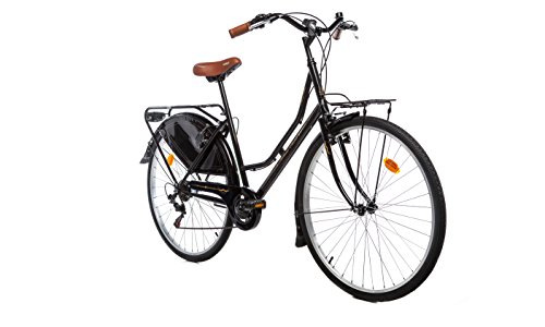 Moma Bikes Bicicleta Paseo HOLANDA 28", SHIMANO 6V. Sillin Confort