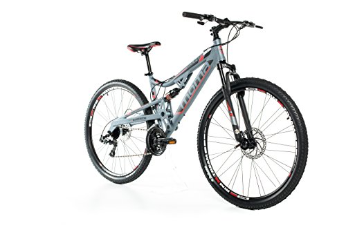 Moma bikes, Bicicletta Mountainbike 29" MTB SHIMANO, alluminio, doppio disco e doppia sospensione