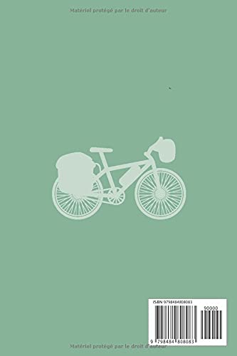 Mon Carnet de Voyage à Vélo: Livre de route à compléter afin d’archiver les souvenirs de vos road-trip à bicyclette | Enregistrez vos aventures de cyclo-voyageur sur les route de France et d’ailleurs