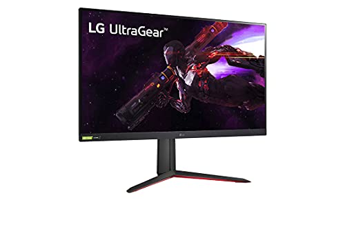 Monitor Gaming LG UltraGear 32GP850-B (Panel NanoIPS: 2560x1440p, 16:9, 350cd/m2, 1000:1, 1ms, 165Hz, HDR10); diag. 80cm; entradas: HDMI x2, DP x1, USB-A x3; NVIDIA G-Sync Compatible, FreeSync Premium