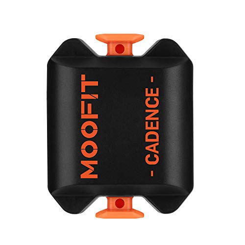 moofit Sensor de Cadencia Ant+ Bluetooth Medidor de Cadencia Ciclismo Medir Cadencia de Pedaleo para iPhone, Android y ciclocomputadores