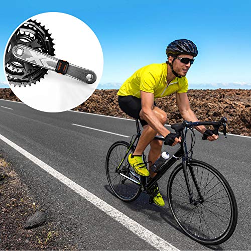 MOOFIT Sensor Velocidad Cadencia de Ciclismo con Bluetooth y Ant+ Impermeable Cadencia Sensor Velocidad para iPhone, Android y Ciclocomputadores