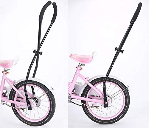 Moshaw Children 's Bicycle Safety Coach Handle Balance Putter (Black-1)