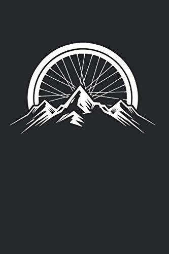 Mountain Bike Biking MTB Dirt Bike Biker: Notebook & Journal Ruled 120 Pages 6x9