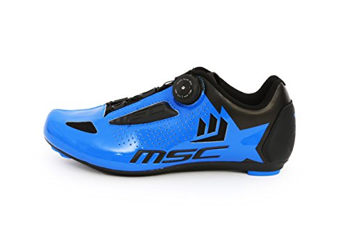 MSC Bikes Aero Road Zapatillas, Unisex Adulto - Azul - EU 44