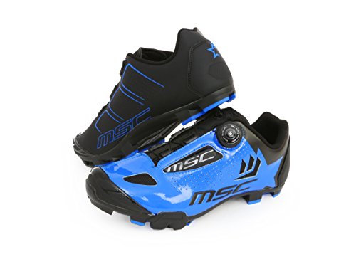 Msc Bikes Aero XC Zapatillas, Unisex Adulto, Azul, 41