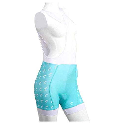 MSC Bikes CCLAUDIAGN Culotte Corto, Mujer, Azul Turquesa, S