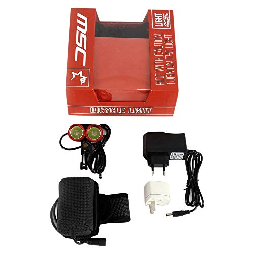 MSC Bikes Luz Doble Foco 1500 Lumens