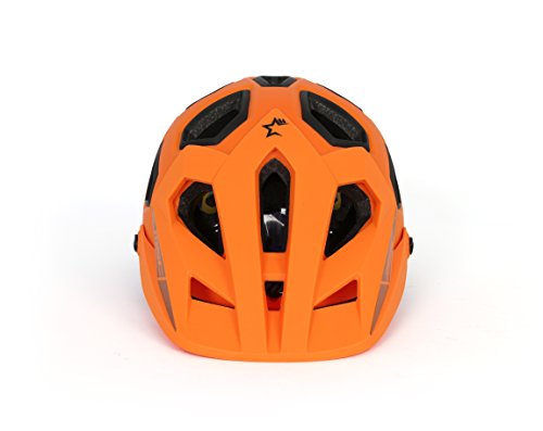 MSC Bikes MIPS Enduro Casco, Naranja/Lila, S/M