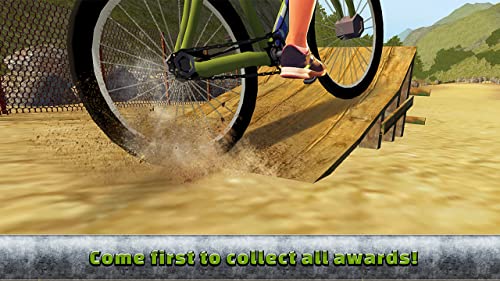 MTB DownHill Mountain Bike Racing Fever: BMX Bicycle Stunt Riding Trial