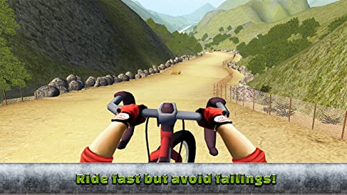 MTB DownHill Mountain Bike Racing Fever: BMX Bicycle Stunt Riding Trial