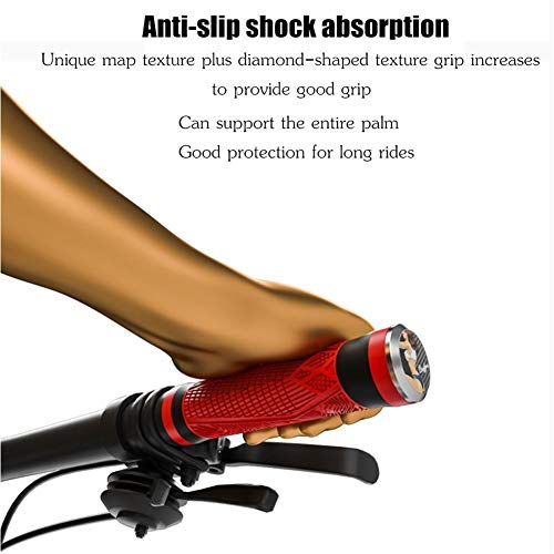 MTB pura silicona manillar de la bicicleta Grips Gel duradero a prueba de golpes antideslizante for la bici del camino BMX barra de la manija de agarre de piezas de bicicleta puños para bicicleta 943