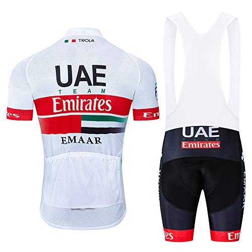 MTBHW Traje Ciclismo Hombre Verano Ciclismo Maillot y Culotte Bicicleta con 3D Gel Pad para Deportes al Aire Libre