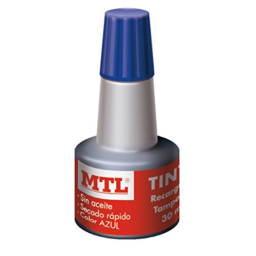 MTL 79535 - Tinta tampones y sellos, 30 ml, color azul