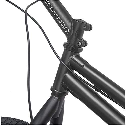 MU 20 Pulgadas Bmx Trial Bicicleta/Bici de Ensayo para Principiantes Y Avanzados, Frame Crmo Y Tenedor, con Freno,Rojo,Versión de Alto