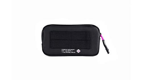 Muc-Off 20278 - Funda Resistente a la Lluvia (poliéster 900D, Resistente al Agua, Color Negro, Ideal para almacenar Tubos de Repuesto, palancas de neumáticos y teléfono