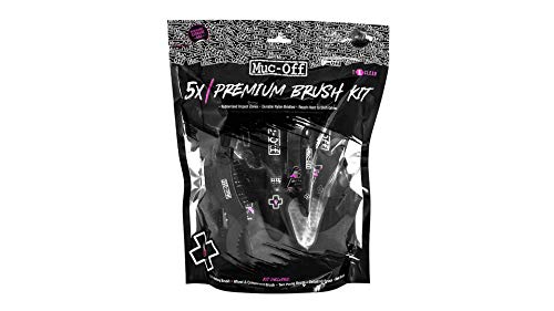 Muc-Off 206 5 x Cepillo Set, negro, Única