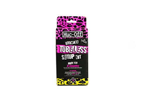 Muc-Off accessorio Ultimate tubeless Setup Kit Accesorio De Bicicleta, Adultos Unisex, Multicolor, Talla Única