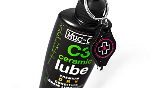Muc Off C3 Ceramic Dry Lube - Lubricante cerámico para bicicleta , 120 ml