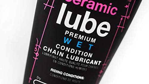 Muc-Off C3 Lubricante Cerámico para bicicletas, tiempo húmedo, 120ml