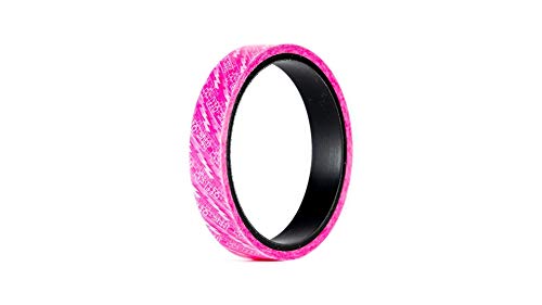 Muc-Off - Cinta adhesiva para llanta sin cámara, sensible a la presión, para llantas de bicicleta sin cámara, (25 mm, 10 m, con 4 parches de sellado)