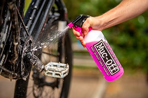 Muc-Off eBike Kit de limpieza, protección y lubricación – Lo esencial para limpiar, proteger y lubricar tu bicicleta eléctrica – Incluye Muc-Off Bike Cleaner, MO-94 y lubricante de cadena