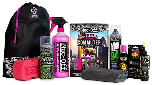 Muc-Off Kit de Limpieza de Bicicleta para Ciclista Urbano, Unisex