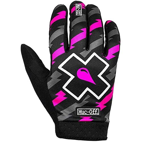 MUC-OFF M Guantes MTB Bolt Talla, Unisex Adulto, Tornillo