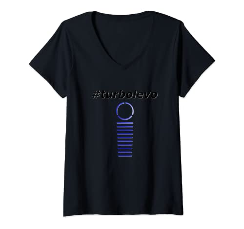 Mujer Diseño Turbo Levo especializado - TCU Blue Camiseta Cuello V