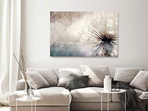 murando Cuadro en Lienzo Diente de león 120x80 cm Impresión de 1 Pieza Material Tejido no Tejido Impresión Artística Imagen Gráfica Decoracion de Pared - Flores Naturaleza como Pintado b-B-0573-b-a