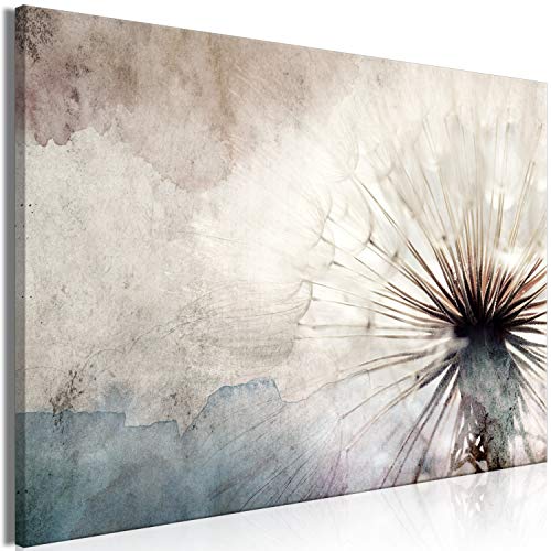 murando Cuadro en Lienzo Diente de león 120x80 cm Impresión de 1 Pieza Material Tejido no Tejido Impresión Artística Imagen Gráfica Decoracion de Pared - Flores Naturaleza como Pintado b-B-0573-b-a