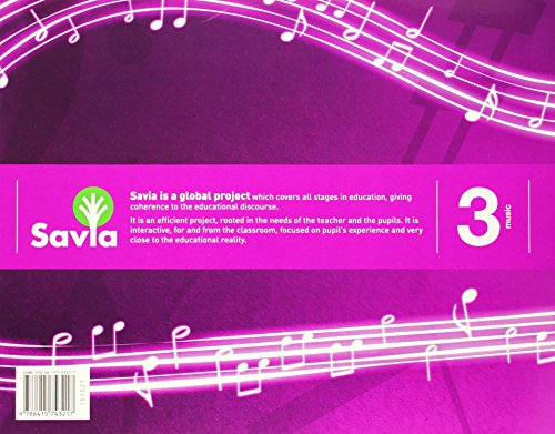 Music. 3 Primary. Savia. Workbook - 9788415743217