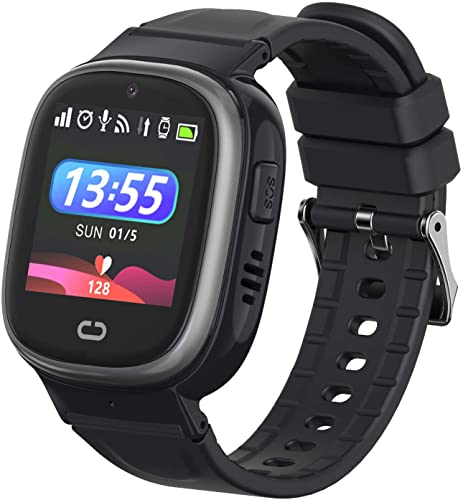 MY WATCH Reloj GPS Niños 2.0 Smartwatch para Niños Resistente al Agua Pantalla Táctil Reloj Niño GPS Localizador y Llamadas, WiFi, LBS, Voz, Cámara, SOS Batería 520 Mah