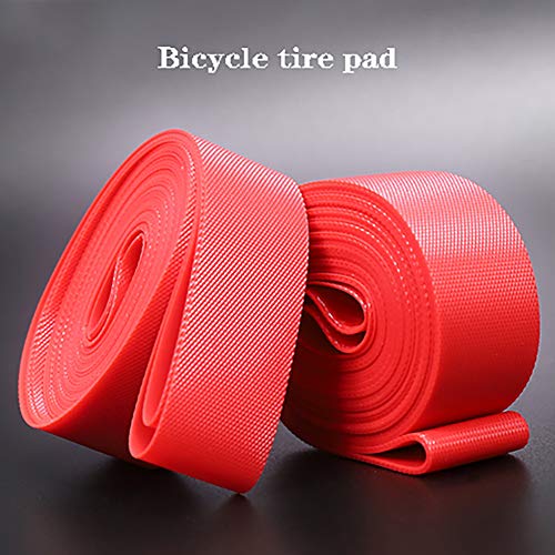 N\A 2PCS Cinta para Llanta De Bicicleta, Protector De Bicicleta Antipinchazos Cubierta De Tubo Interior De Neumático, Se Adapta a 700C 20"22" 24"26" 27.5"29", para Ruedas De Bicicleta De Carretera