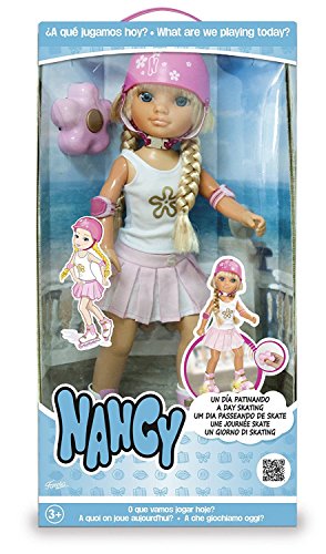 Nancy - Un Día Patinando Muñeca, Multicolor, 700013722