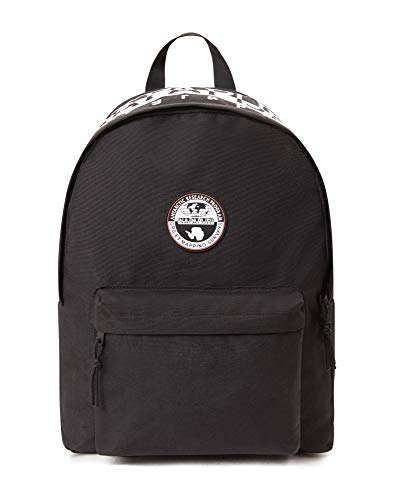 Napapijri HAPPY DAY PACK Mochila tipo casual, 42 cm, 20 liters, Negro (Black)