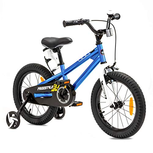 NB Parts - Bicicleta infantil para niños y niñas, BMX, a partir de 3 años, 12 pulgadas / 16 pulgadas, color azul, tamaño 16