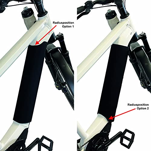 NC-17 4326 Connect - Funda térmica para batería de Bicicleta eléctrica (Neopreno, para Tubos de 30 a 38 cm) Color Negro, Talla única