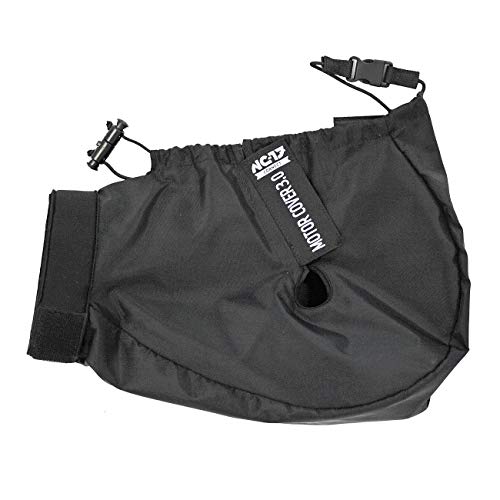 NC-17 Connect Universal Nylon Cover Funda Protectora para Motor de Bicicleta eléctrica, Unisex Adulto, Negro, Talla única