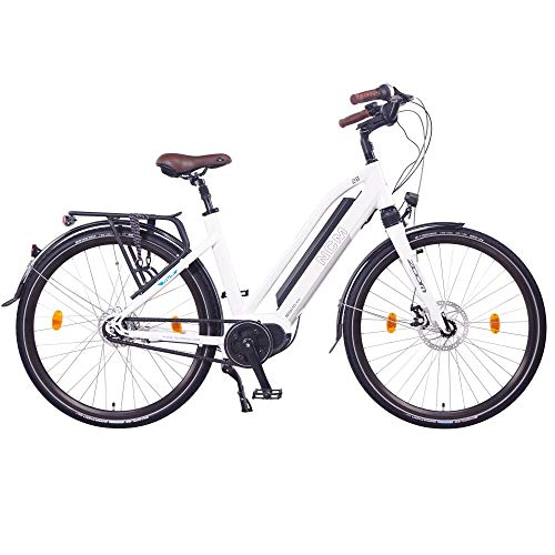 NCM Milano MAX N8R Bicicleta eléctrica, Bicicleta de Trekking, 250W Motor Central, Batería 36V 16Ah 576Wh, 28"