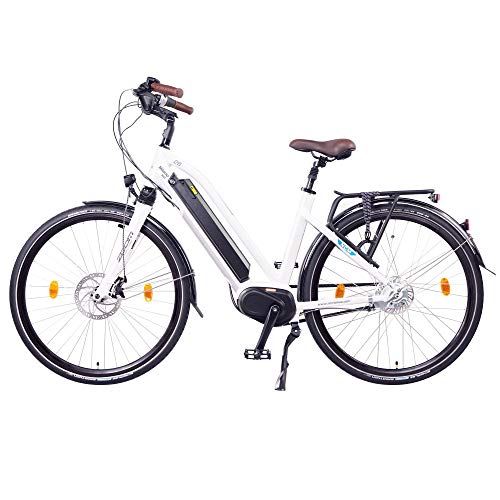 NCM Milano MAX N8R Bicicleta eléctrica, Bicicleta de Trekking, 250W Motor Central, Batería 36V 16Ah 576Wh, 28"