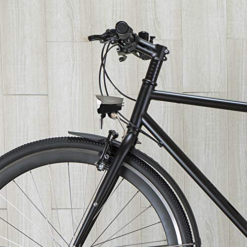 nean Faro Delantero de Dinamo para Bicicleta con luz automática, luz de estacionamiento, Reflector y homologación StVZO, 30 Lux
